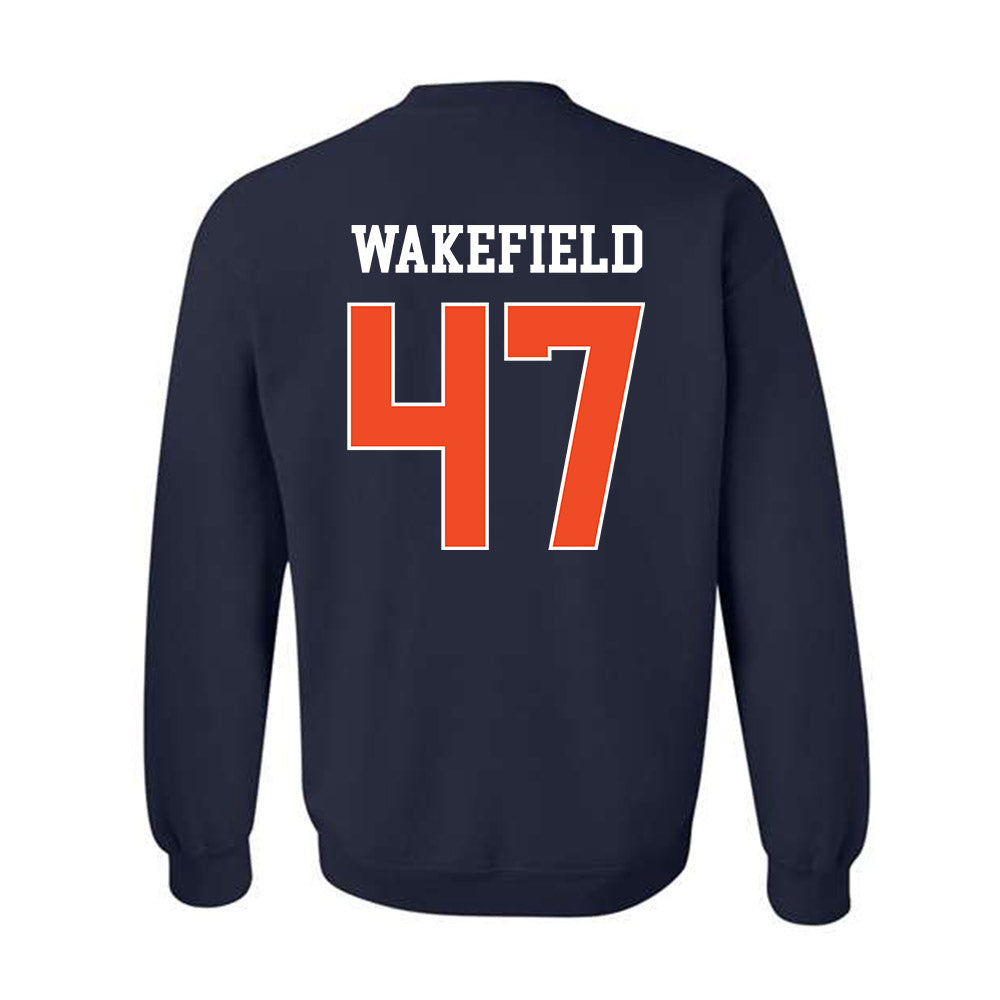 Auburn - NCAA Football : Travis Wakefield - Generic Shersey Crewneck Sweatshirt-1
