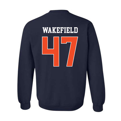Auburn - NCAA Football : Travis Wakefield - Generic Shersey Crewneck Sweatshirt-1