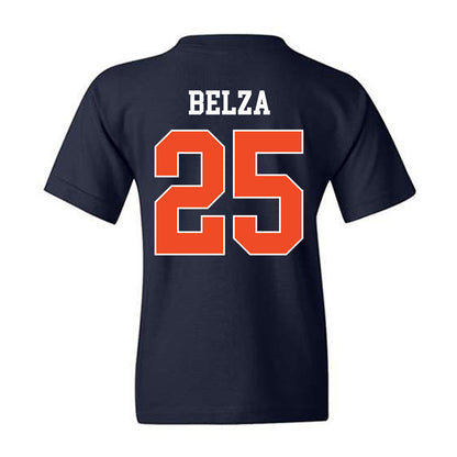 Auburn - NCAA Baseball : Taylor Belza - Generic Shersey Youth T-Shirt-1