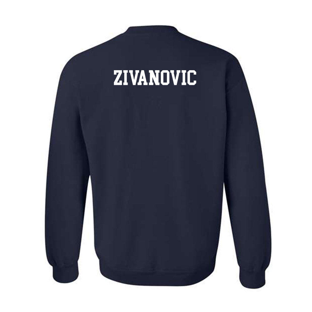 Auburn - NCAA Men's Swimming & Diving : Uros Zivanovic - Generic Shersey Crewneck Sweatshirt-1