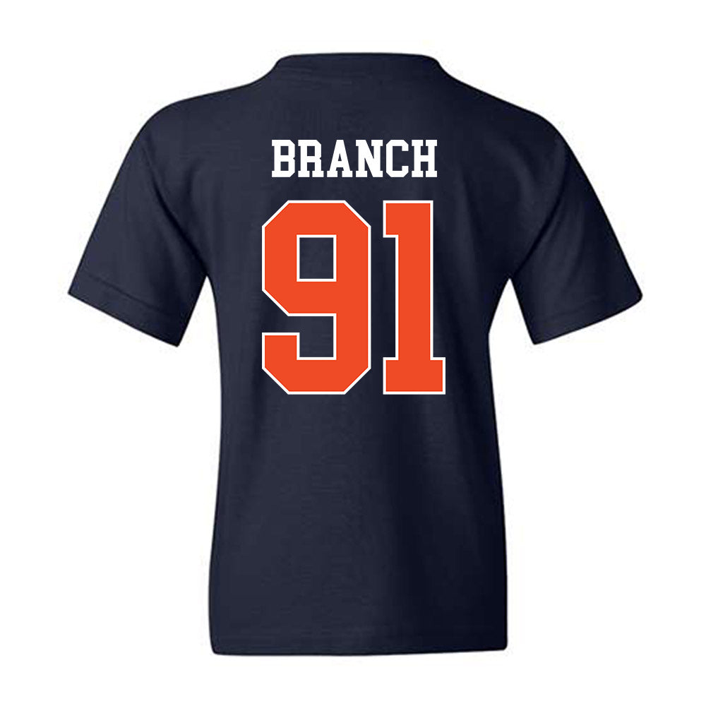 Auburn - NCAA Football : Tavian Branch - Generic Shersey Youth T-Shirt-1