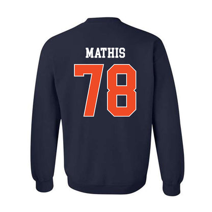 Auburn - NCAA Football : Mason Mathis - Generic Shersey Crewneck Sweatshirt-1