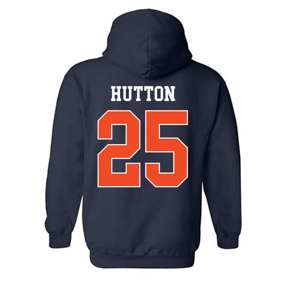 Auburn - NCAA Women's Soccer : Fizz Hutton - Generic Shersey Hooded Sweatshirt-1