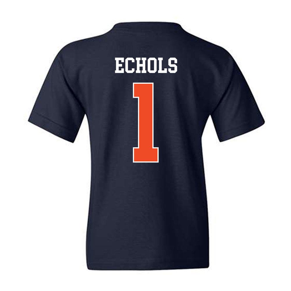 Auburn - NCAA Football : Jonathan Echols - Generic Shersey Youth T-Shirt-1