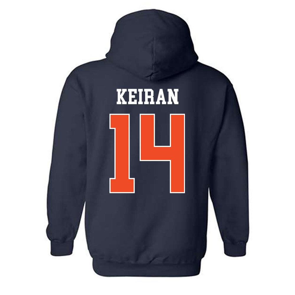 Auburn - NCAA Women's Volleyball : Emily Keiran - Generic Shersey Hooded Sweatshirt-1