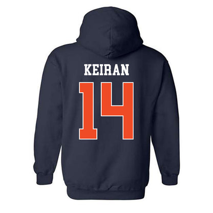 Auburn - NCAA Women's Volleyball : Emily Keiran - Generic Shersey Hooded Sweatshirt-1