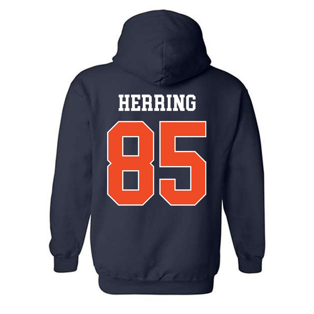 Auburn - NCAA Football : Hunter Herring - Generic Shersey Hooded Sweatshirt-1