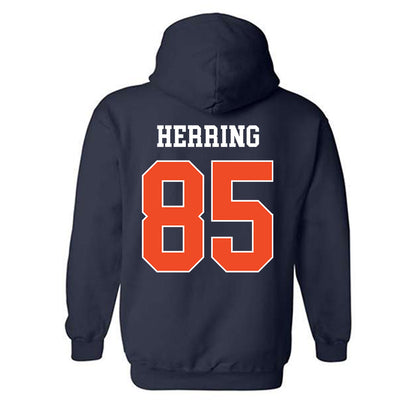 Auburn - NCAA Football : Hunter Herring - Generic Shersey Hooded Sweatshirt-1