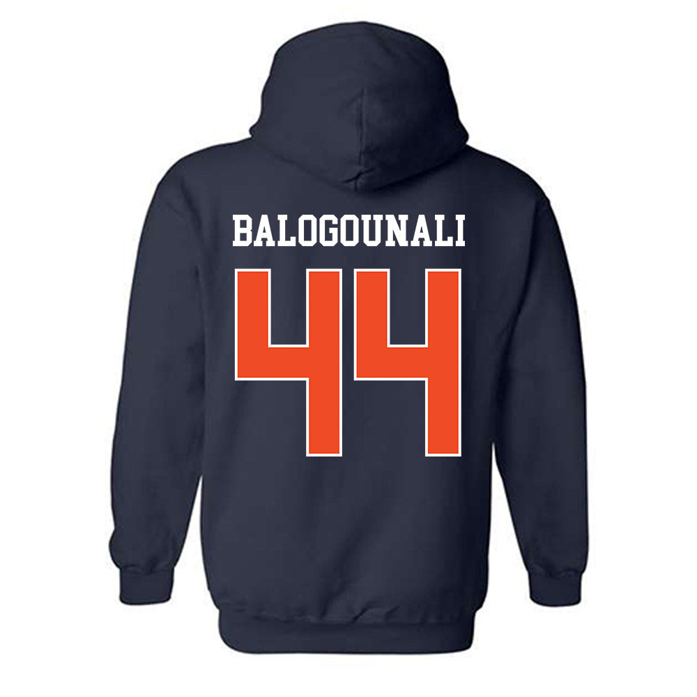 Auburn - NCAA Football : Adam Balogounali - Generic Shersey Hooded Sweatshirt-1