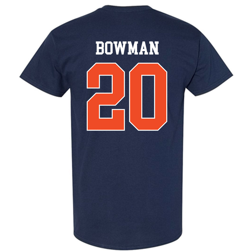Auburn - NCAA Men's Basketball : Jeremiah Bowman - Generic Shersey T-Shirt-1