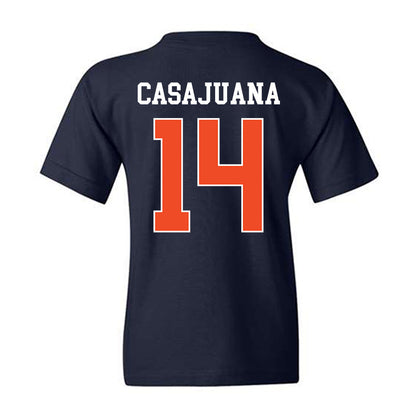 Auburn - NCAA Women's Soccer : Clara Casajuana - Generic Shersey Youth T-Shirt-1