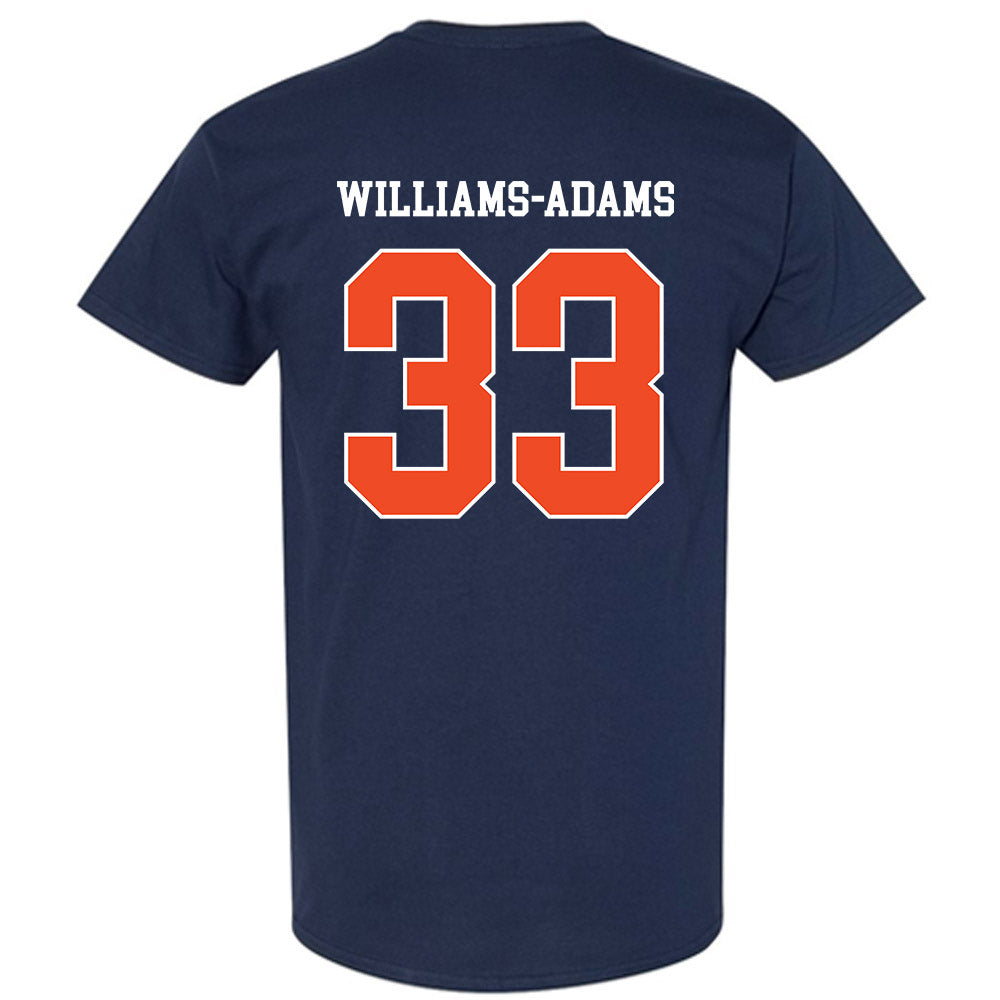 Auburn - NCAA Men's Basketball : Sebastian Williams-Adams - Generic Shersey T-Shirt-1