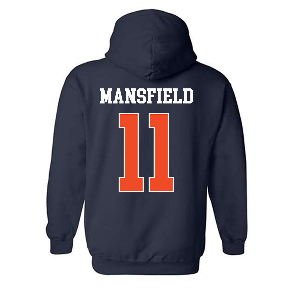 Auburn - NCAA Women's Volleyball : Kate Mansfield - Generic Shersey Hooded Sweatshirt-1