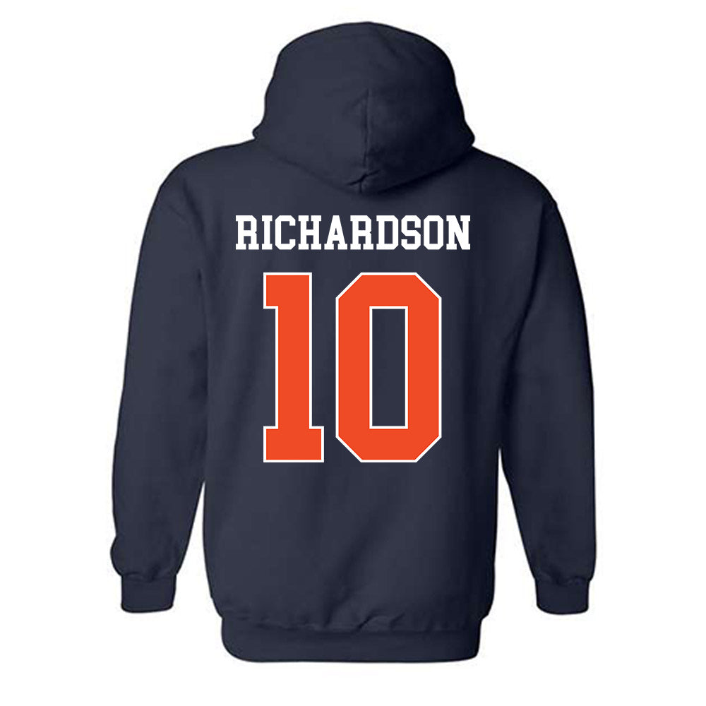 Auburn - NCAA Women's Basketball : Sania Richardson - Generic Shersey Hooded Sweatshirt-1