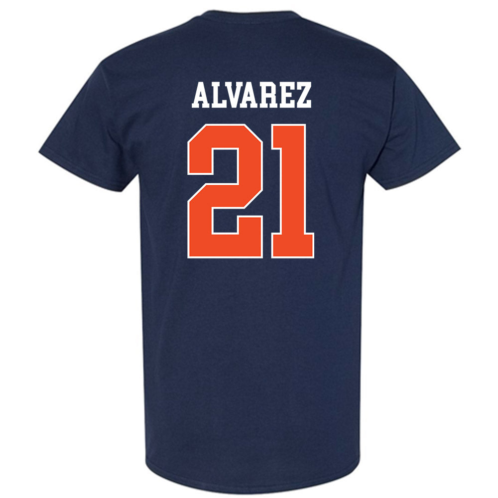 Auburn - NCAA Baseball : Andreas Alvarez - Generic Shersey T-Shirt-1