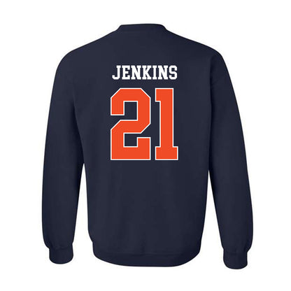 Auburn - NCAA Football : Gavin Jenkins - Generic Shersey Crewneck Sweatshirt-1
