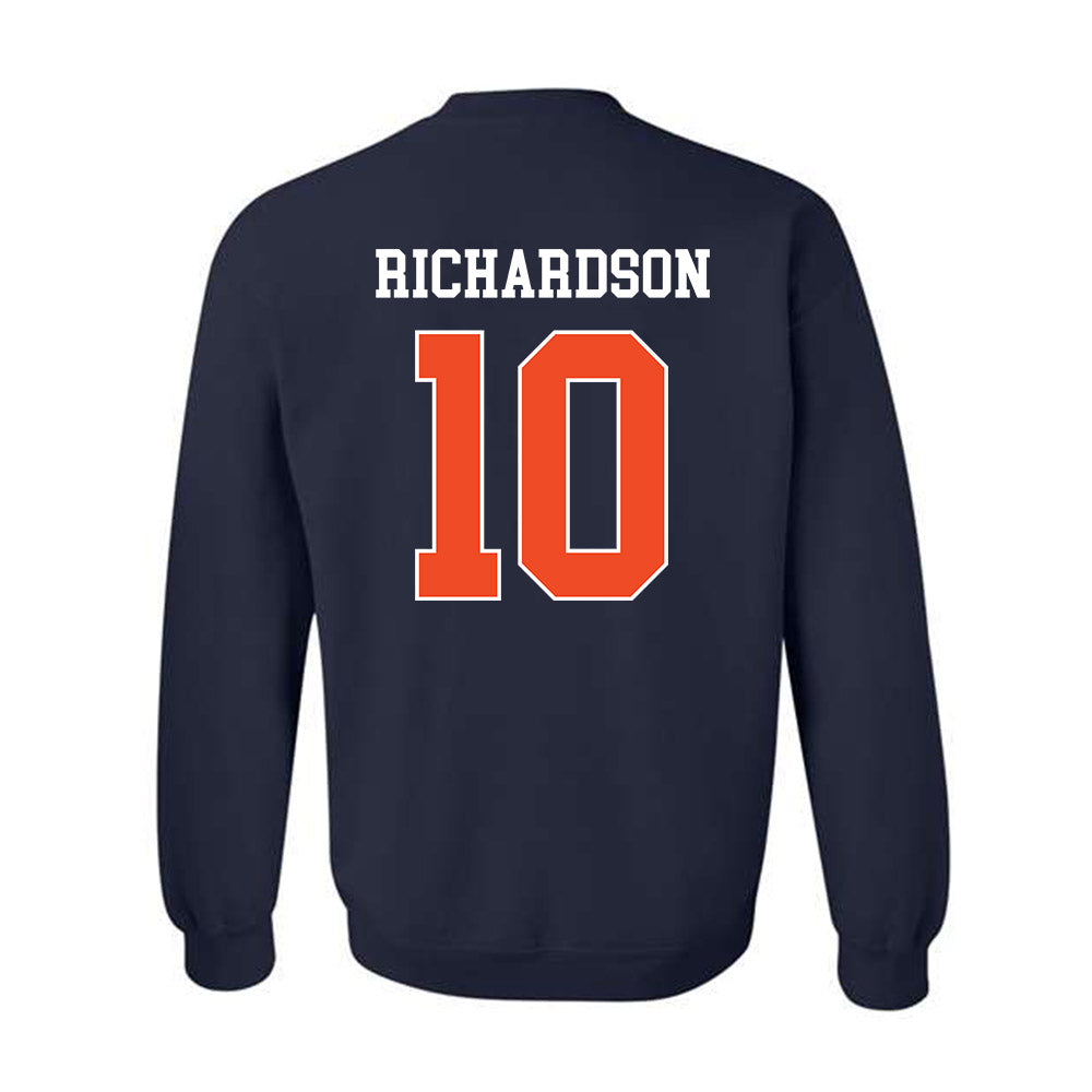 Auburn - NCAA Women's Basketball : Sania Richardson - Generic Shersey Crewneck Sweatshirt-1