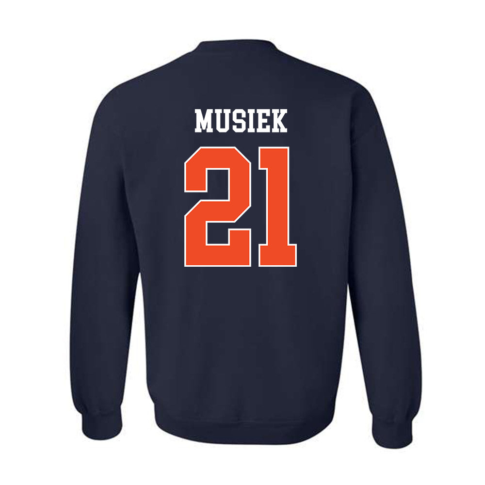 Auburn - NCAA Women's Soccer : Emma Musiek - Generic Shersey Crewneck Sweatshirt-1