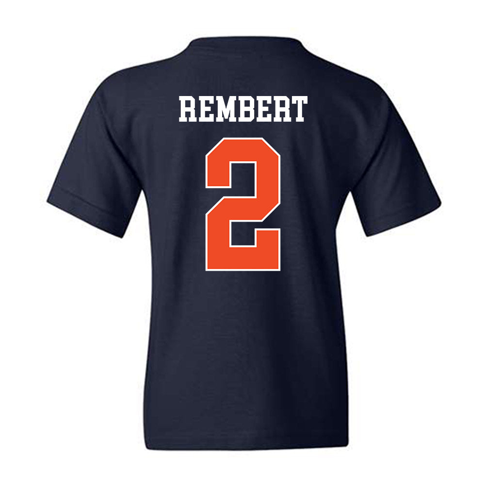Auburn - NCAA Baseball : Chris Rembert - Generic Shersey Youth T-Shirt-1