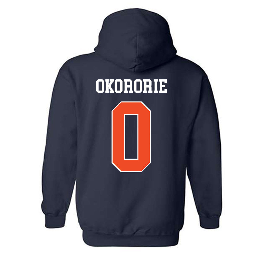Auburn - NCAA Women's Volleyball : Chierika Okororie - Generic Shersey Hooded Sweatshirt-1