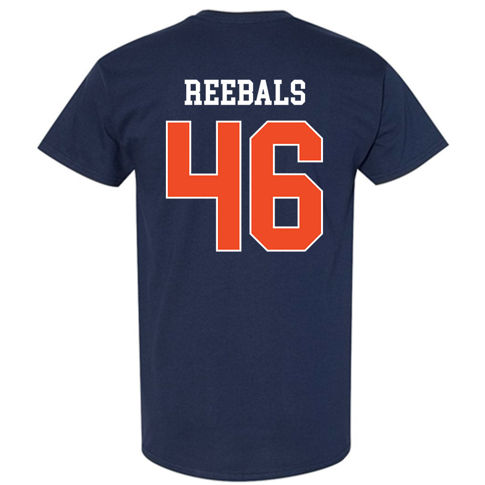 Auburn - NCAA Football : Grey Reebals - Generic Shersey T-Shirt-1
