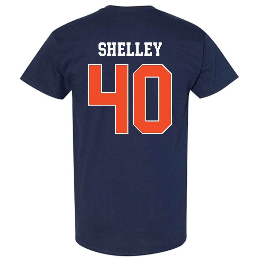 Auburn - NCAA Baseball : Wade Shelley - Generic Shersey T-Shirt-1