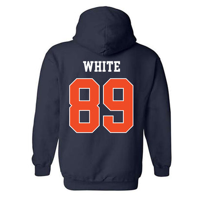Auburn - NCAA Football : Jake White - Generic Shersey Hooded Sweatshirt-1