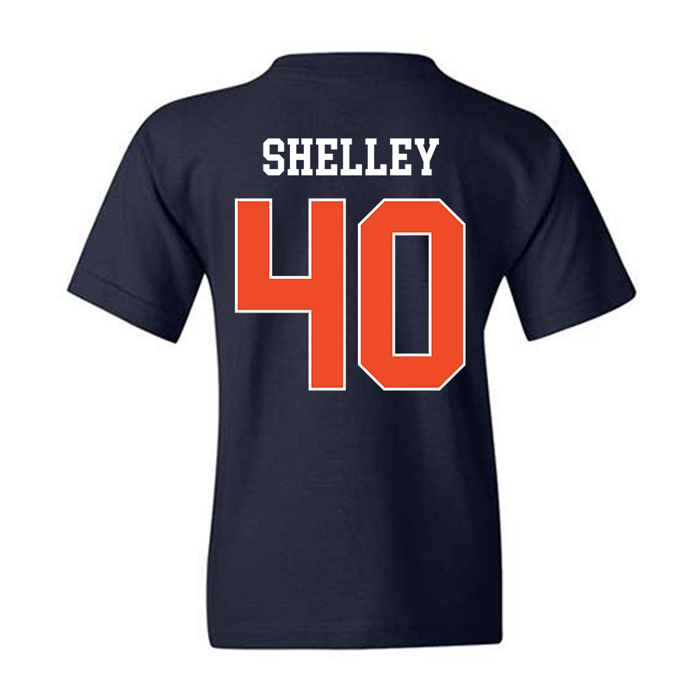 Auburn - NCAA Baseball : Wade Shelley - Generic Shersey Youth T-Shirt-1
