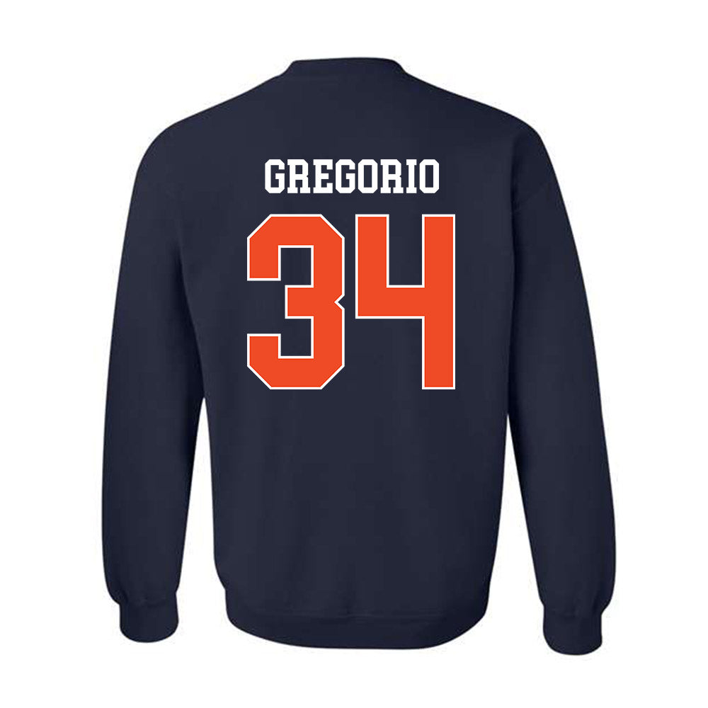 Auburn - NCAA Baseball : Logan Gregorio - Generic Shersey Crewneck Sweatshirt-1