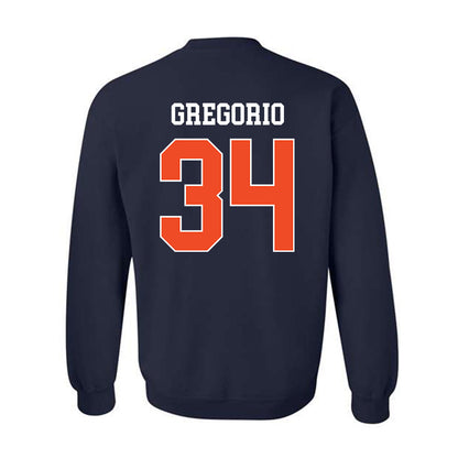 Auburn - NCAA Baseball : Logan Gregorio - Generic Shersey Crewneck Sweatshirt-1