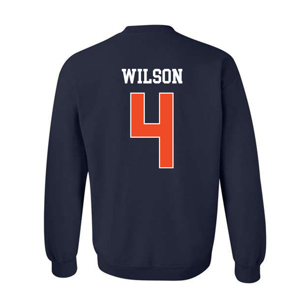 Auburn - NCAA Softball : Daigle Wilson - Generic Shersey Crewneck Sweatshirt-1