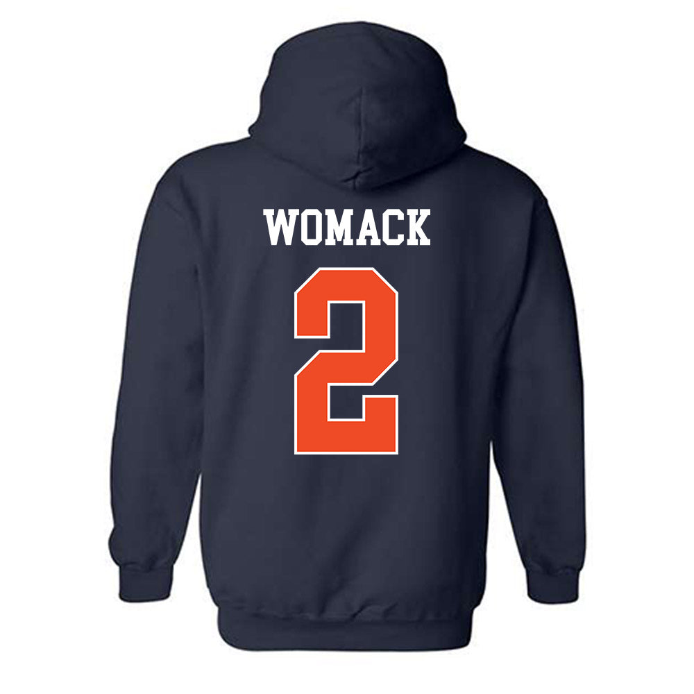 Auburn - NCAA Softball : MaNia Womack - Generic Shersey Hooded Sweatshirt-1