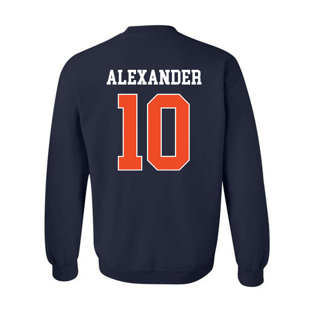 Auburn - NCAA Equestrian : Jill Alexander - Generic Shersey Crewneck Sweatshirt-1