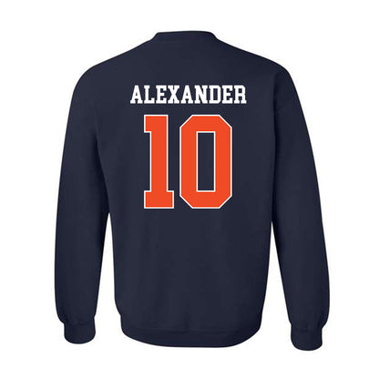 Auburn - NCAA Equestrian : Jill Alexander - Generic Shersey Crewneck Sweatshirt-1