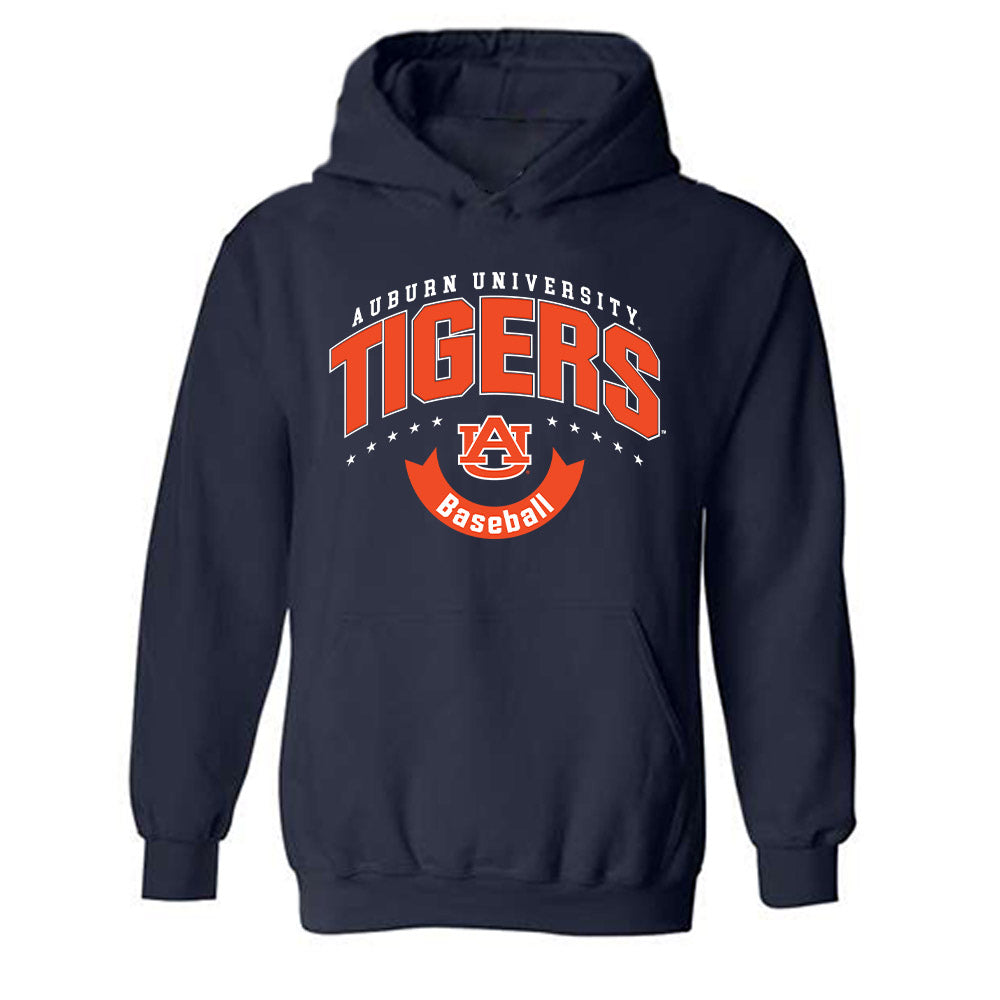 Auburn - NCAA Baseball : Jake Marciano - Generic Shersey Hooded Sweatshirt-0