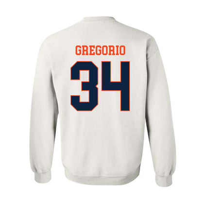 Auburn - NCAA Baseball : Logan Gregorio - Generic Shersey Crewneck Sweatshirt-1