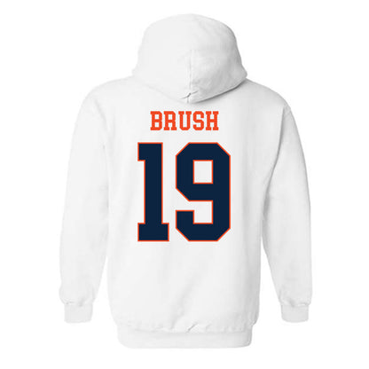 Auburn - NCAA Football : Rhys Brush - Generic Shersey Hooded Sweatshirt-1