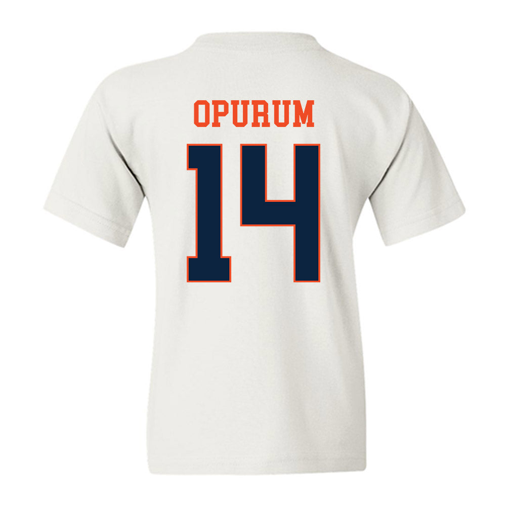 Auburn - NCAA Men's Basketball : Macdonald Opurum - Generic Shersey Youth T-Shirt-1