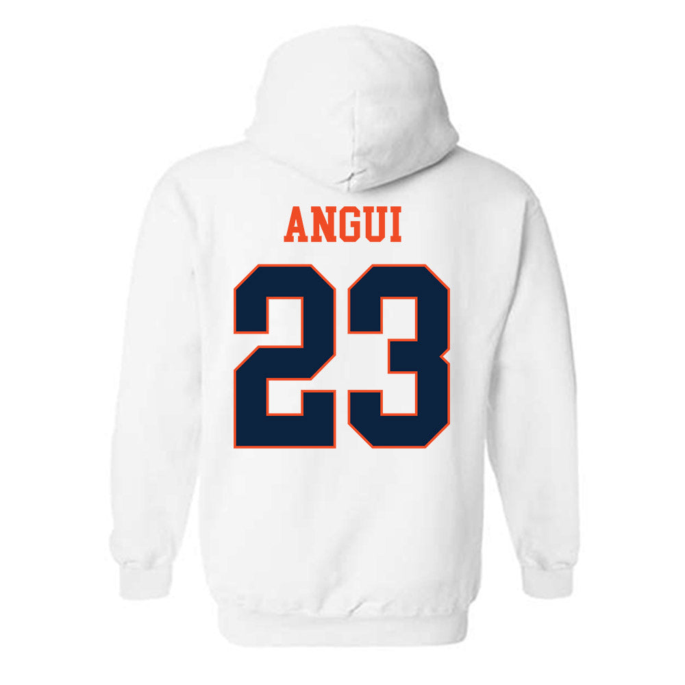 Auburn - NCAA Women's Basketball : Arek Angui - Generic Shersey Hooded Sweatshirt-1