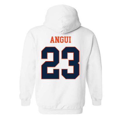 Auburn - NCAA Women's Basketball : Arek Angui - Generic Shersey Hooded Sweatshirt-1