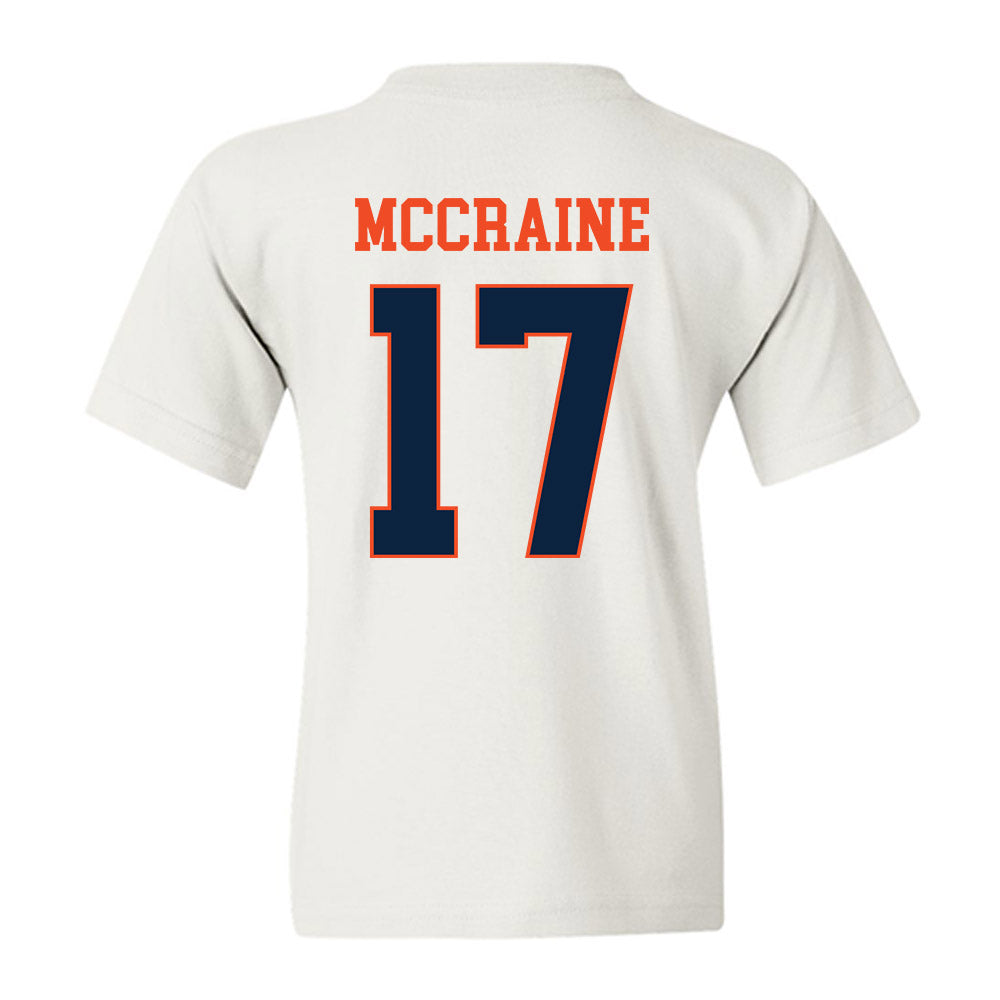 Auburn - NCAA Baseball : Mason McCraine - Generic Shersey Youth T-Shirt-1