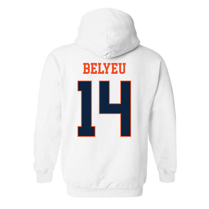 Auburn - NCAA Baseball : Cade Belyeu - Generic Shersey Hooded Sweatshirt-1