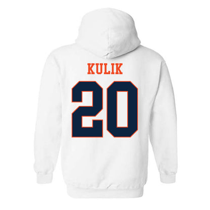 Auburn - NCAA Baseball : Marcel Kulik - Generic Shersey Hooded Sweatshirt-1