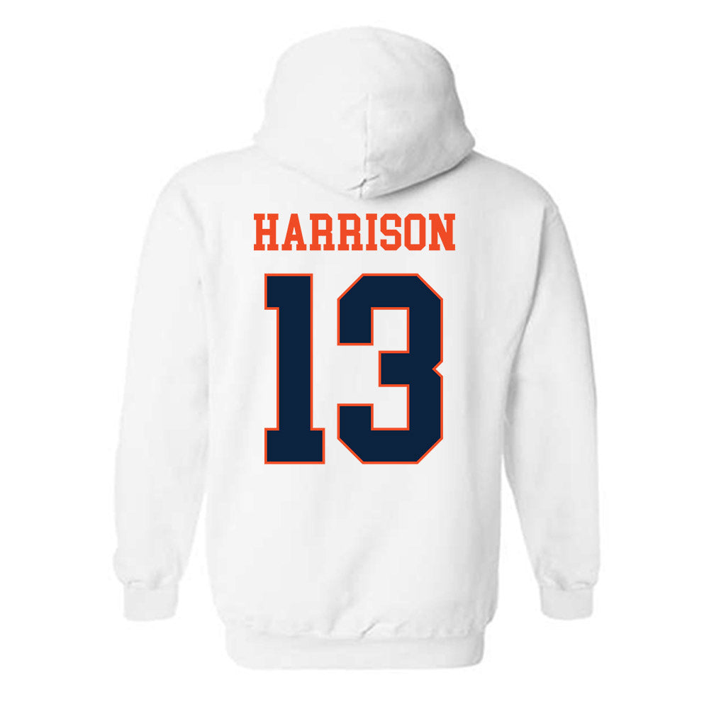 Auburn - NCAA Softball : Ella Harrison - Generic Shersey Hooded Sweatshirt-1