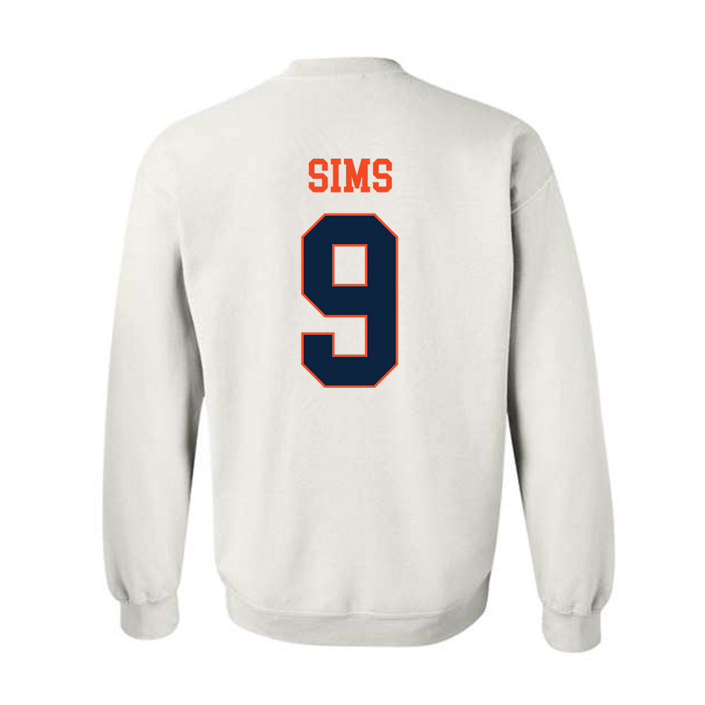 Auburn - NCAA Women's Volleyball : Symone Sims - Generic Shersey Crewneck Sweatshirt-1