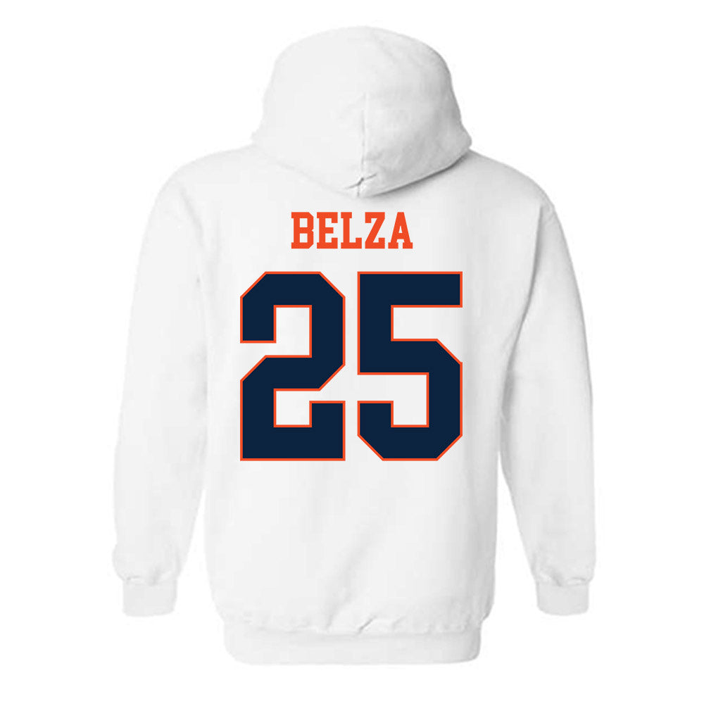 Auburn - NCAA Baseball : Taylor Belza - Generic Shersey Hooded Sweatshirt-1
