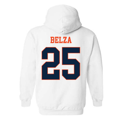 Auburn - NCAA Baseball : Taylor Belza - Generic Shersey Hooded Sweatshirt-1