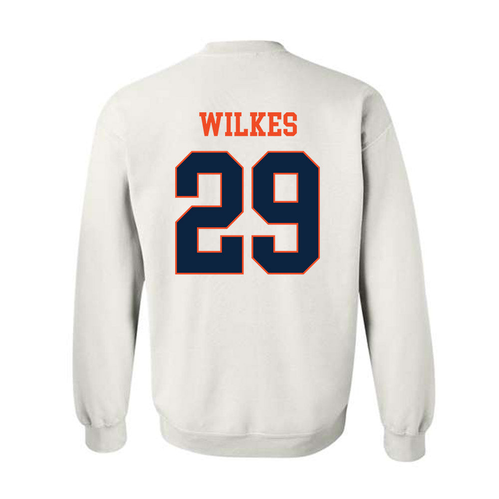 Auburn - NCAA Football : Jaquez Wilkes - Generic Shersey Crewneck Sweatshirt-1