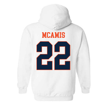 Auburn - NCAA Women's Volleyball : Macy McAmis - Generic Shersey Hooded Sweatshirt-1