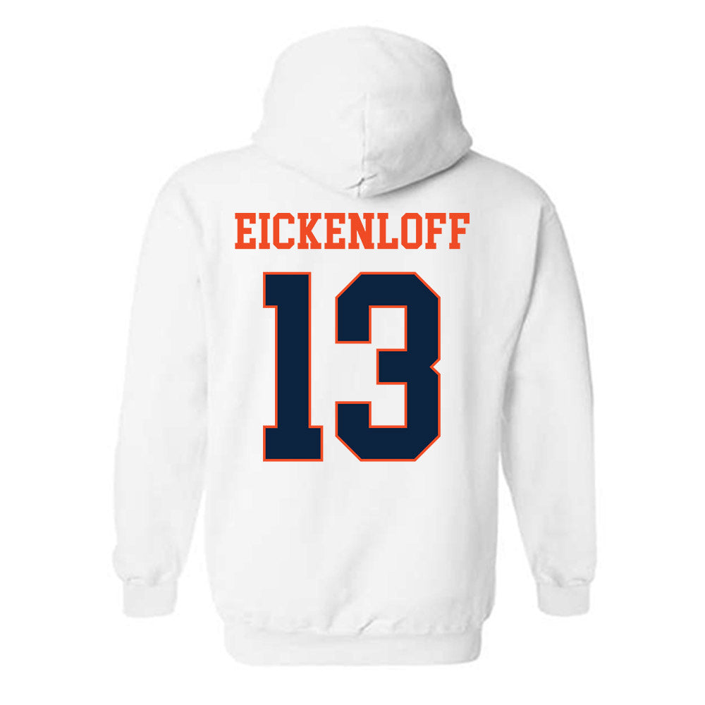 Auburn - NCAA Women's Volleyball : Carson Eickenloff - Generic Shersey Hooded Sweatshirt-1